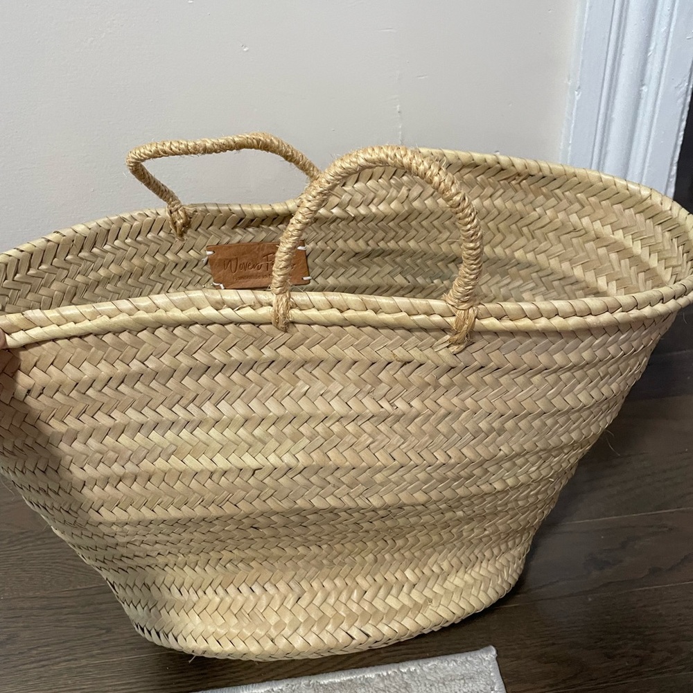 Woven Finds Straw Tote bag- Joie